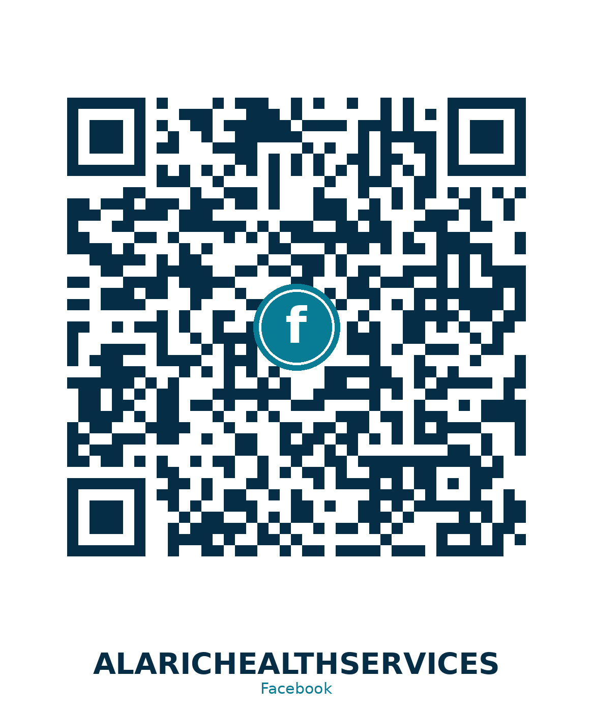 Scan to open Alaric Health Services on Facebook